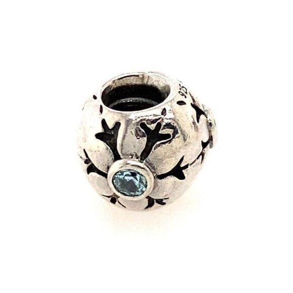 Pandora Jewelry - Pandora Blue Topaz Snowflake Charm